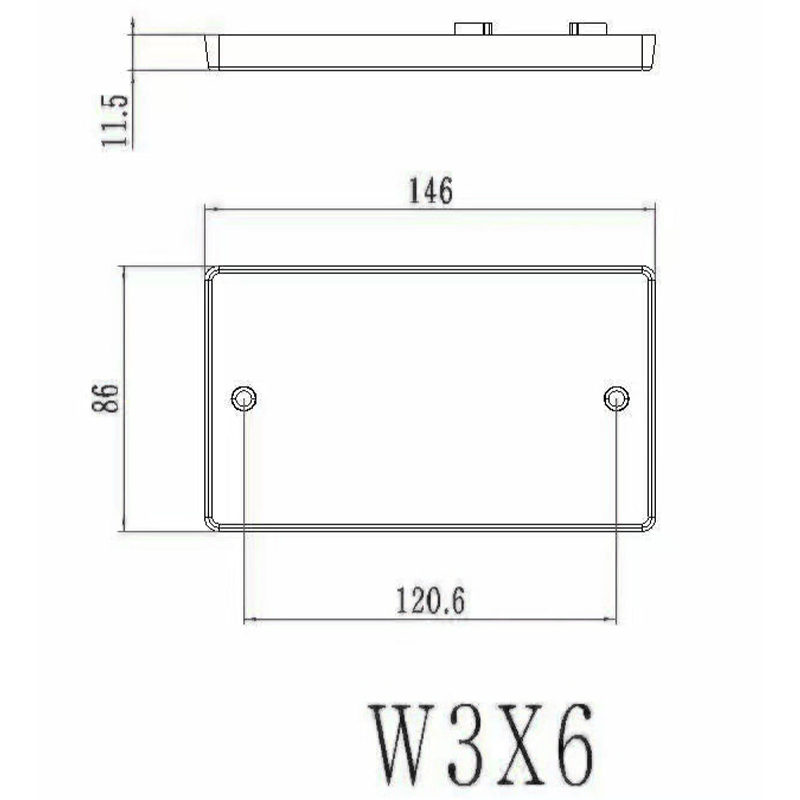 Bakelit 13A 2 Gangs Switched Socket HK6213W